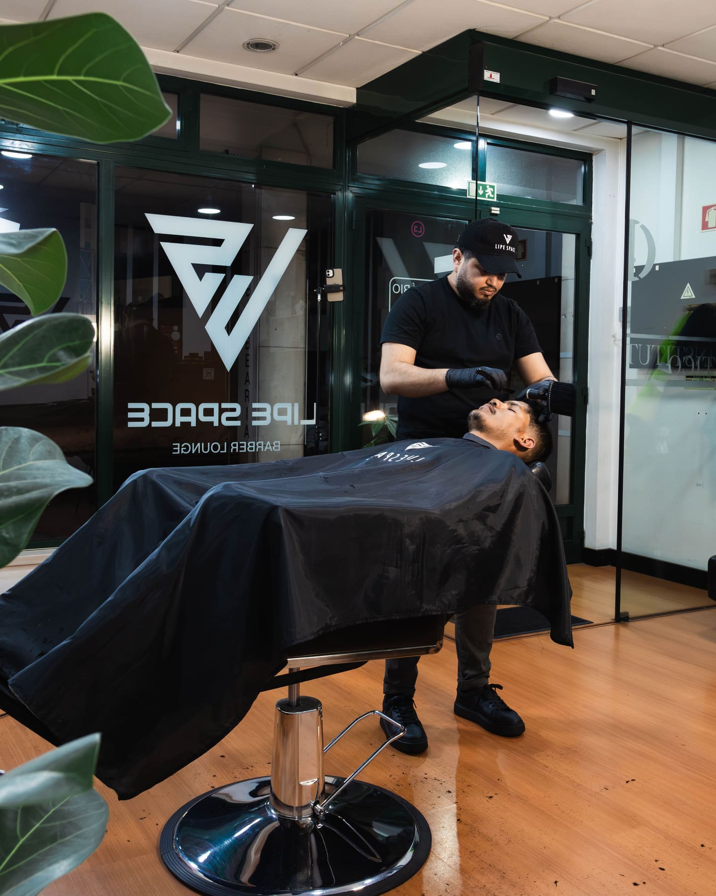 Corte em curso no Lipe Space, Marinha Grande